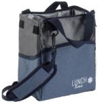 Welora Hőszigetelt táska cipzárral, 8L, 22x15x25cm, kék farmer antracit (JM1231442)