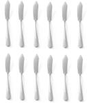 HENDI Set 12 cutite unt (L)158 mm, inox, finisaj oglinda, Hendi Profi Line, DNH764510 (DNH764510) Tacam
