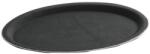 Hendi Tava servire ovala, Hendi, poliester armat cu fibra de sticla, neagra, 21x29 cm, DNH508732 (DNH508732)