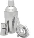 Leopold Vienna Acolon Koktélkészlet, rozsdamentes acél, 500 ml, 3 részes, magasság: 261 mm, hossz: 94 mm