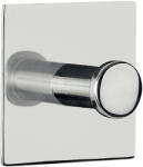 spirella négyzet alakú törölközőtartó, PUNT - négyzet forma, fényes rozsdamentes acél, öntapadó, 45 × 45 mm