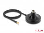 Delock Antenna mágneses talp 1 x N jack - 1 x SMA dugó ULA100 1 m kültéri fekete (81492) (81492)
