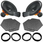 Hertz Dieci autós hangszórócsomag, kifejezetten a Volkswagen Jetta 7 2018-hoz, RMS 80W