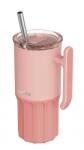 QUOKKA Umi szívószállal 720 ml, Peachy Pink