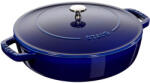  Zwilling staub 40511-476-0 тенджера, дълбока с две дръжки и капак 28 см, син (40511-476-0)