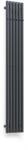 Oltens Stang (s) calorifer de baie decorativ 180x28 cm negru mat 55027300 (55027300)