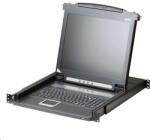 ATEN KVM Konzol - 17" LCD - Szerverterem (CL1000M-ATA-AG)