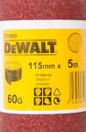 DEWALT csiszolópapír tekercs 5m x 115mm, P220 DT3584 (DT3584)