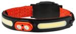 NEBO NEB-HLP-0021-G CURVBEAM 600 FLEX fejlámpa, 600 lumen, 1100mAh, COB LED, IPX4, 180°-os világítás (NEB-HLP-0021-G)