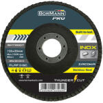 Bormann vágókorong db ''thunder-cut" inox φ125x22 #40 (BHT2007) (BHT2007)