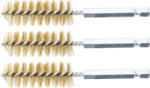 BGS technic Sárgarézkefe készlet | 17 mm | 1/4" | 3 darabos | a BGS 3078 kefekészlethez (BGS 3078-17-M) (3078-17-M)