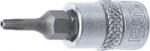 BGS technic 1/4" Biztonsági Torx (fúrt) bitfej, TS10x38 mm (BGS 5184-TS10) (5184-TS10)