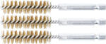BGS technic Sárgarézkefe készlet | 13 mm | 1/4" | 3 darabos | a BGS 3078 kefekészlethez (BGS 3078-13-M) (3078-13-M)
