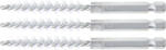 BGS technic Nylonkefe készlet | 9 mm | 1/4" | 3 darabos | a BGS 3078 kefekészlethez (BGS 3078-9-N) (3078-9-N)