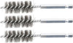 BGS technic Acélkefe készlet | 17 mm | 1/4" | 3 darabos | a BGS 3078 kefekészlethez (BGS 3078-17-S) (3078-17-S)
