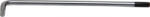 BGS technic Torx kulcs, L alakú extra hosszú, fúrt T15 (BGS 794-T15) (794-T15)