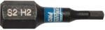 Bormann hexagon impact bit s2 x-pro h2x25mm 2db (BHT3668-2) (BHT3668-2)