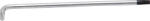 BGS technic Torx kulcs, L alakú extra hosszú, fúrt T27 (BGS 794-T27) (794-T27)