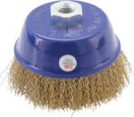 BGS technic Drótkorong kefe, 100 mm átmérő x 67 mm magasság, M14x2 menet, rézbevonat (BGS 3987) (3987)