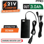 NAKAYAMA 3a töltő ec1608-hoz (EC1609) (EC1609)