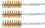 BGS technic Sárgarézkefe készlet | 19 mm | 1/4" | 3 darabos | a BGS 3078 kefekészlethez (BGS 3078-19-M) (3078-19-M)