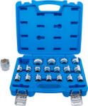 BGS technic Dugókulcskészlet, 1/2", 8 - 32 mm, 19 darabos (9131) (9131)