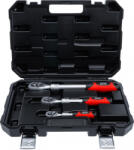 BGS technic Racsnis hajtószár készlet, kihúzható, 1/4"-3/8"-1/2", 3 darabos (BGS 72113) (72113)