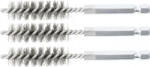BGS technic Acélkefe készlet | 13 mm | 1/4" | 3 darabos | a BGS 3078 kefekészlethez (BGS 3078-13-S) (3078-13-S)