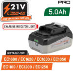 NAKAYAMA akkumulátor 21v, 5ah ec1600, ec1620, ec1630 MODELEKHEZ (EC1606) (EC1606)