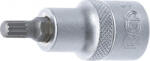 BGS technic Spline típusú bitfej 1/2" hossza: 53mm, M7 (BGS 4355) (4355)