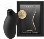 LELO Sona - hanghullámos csiklóizgató (fekete) - vagyaim