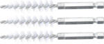 BGS technic Nylonkefe készlet | 12 mm | 1/4" | 3 darabos | a BGS 3078 kefekészlethez (BGS 3078-12-N) (3078-12-N)