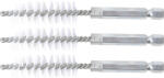 BGS technic Nylonkefe készlet | 14 mm | 1/4" | 3 darabos | a BGS 3078 kefekészlethez (BGS 3078-14-N) (3078-14-N)