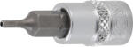 BGS technic Behajtófej | 6, 3 mm (1/4") | belső hat szögletű hajtás furattal 2 mm (BGS 5156-2) (5156-2)