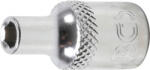 BGS technic 1/4" Dugókulcs fej, hatszögletű | 4 mm (BGS 22474) (22474)