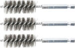 BGS technic Acélkefe készlet | 18 mm | 1/4" | 3 darabos | a BGS 3078 kefekészlethez (BGS 3078-18-S) (3078-18-S)