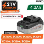 NAKAYAMA akkumulátor 21V, 4.0Ahaz EC1600 láncfűrészhez (EC1602) (EC1602)