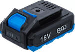 BGS technic Akku | 2, 0 Ah | BGS 18 V-os akkurendszerhez (7382) (7382)
