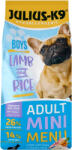Julius-K9 hipoallergén szárazeledel kis testű fiú kutyáknak báránnal és rizzsel - 1 kg