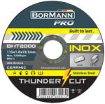 Bormann Kerámia vágókorong Φ115x1mm ''THUNDER-CUT" ΙΝΟΧ (BHT2000) (BHT2000)