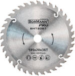 Bormann fűrésztárcsa gyors vágás fához φ185x20mm 36z (BHT2087) (BHT2087)