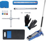 BGS technic Kerékcsere szervizkészlet gurulós kocsiemelővel 1, 5 t | 10-részes. (BGS 9680) (9680)