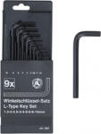 BGS technic 9 részes Imbuszkulcs készlet, 1, 5-10 mm (BGS 7957) (7957) - szerszamax