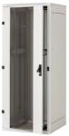 TRITON 19" 42U 800x1000 mm Biztonsági üvegajtóval, teherbírás 800kg, fekete álló rack szekrény (RMA-42-A81-BAY-N1) - iconink