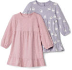 Tchibo - 2 jerseyruha kisgyerekeknek - kisgyerek - méret 62/68 - rózsaszín/mintás
