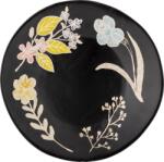 Bloomingville Farfurie de servire Amberly, negru (82072566)
