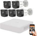 Hikvision 8 megapixeles 5 kamerás kamerarendszer 30 méter látótávolsággal
