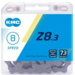 KMC lánc kmc z8 1/2x3/32 114 szem műanyag dobozban 8 sebesség ezüst/szürke