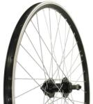 Neuzer kerék 26-os hátsó duplafalú remerx fekete felni gyorszáras alu. agy tárcsafékes fekete