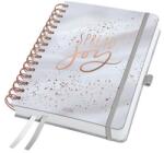 Sigel Naptár, spirál, A5, heti, 2026, kemény borító, SIGEL "Jolie", Glittery Joy (J6605) - nyomtassingyen